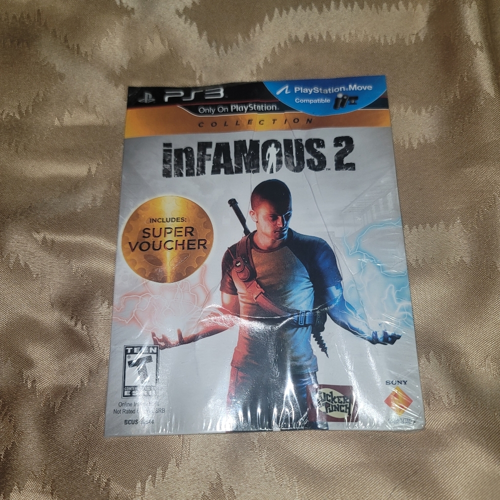Infamous 2 PS3 game. Still sealed!